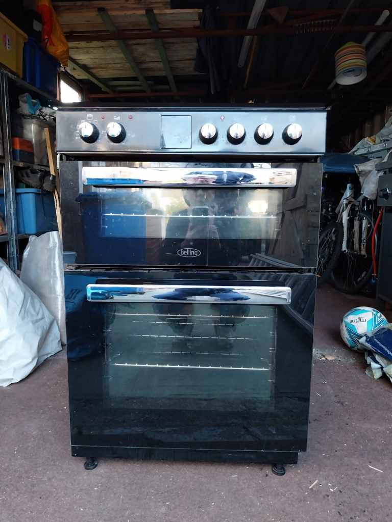 Belling electric cooker and hob 