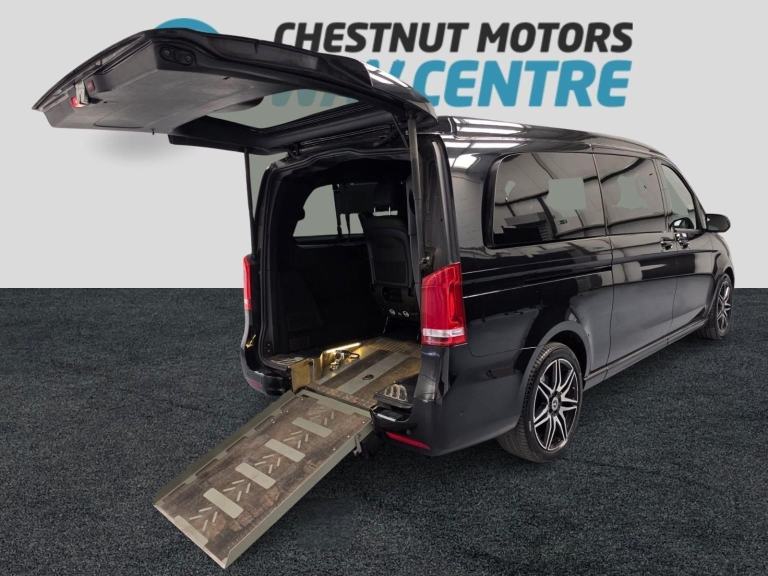  Mercedes V Class V300d AMG WAV Wheelchair Access 6 Seats Black 55K Miles No VAT