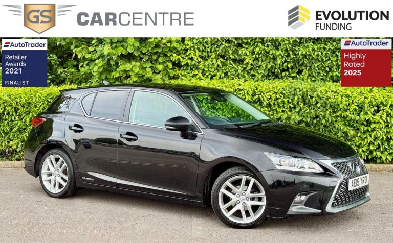 2019 Lexus CT 200h 1.8 5dr CVT HATCHBACK Petrol/Electric Hybrid Automatic