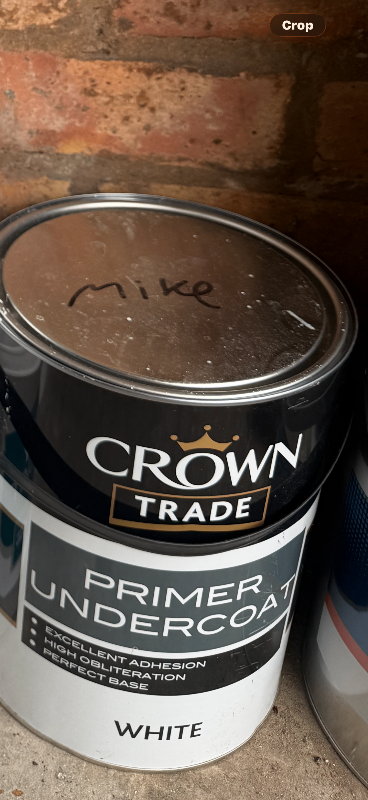 Crown Trade White Primer Undercoat Paint