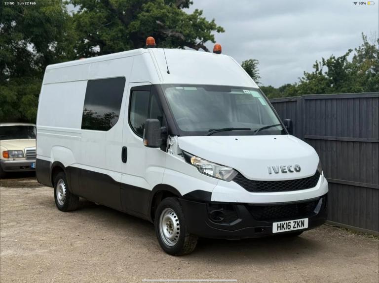 2016 Iveco Daily 2.3 High Roof Van 3520 WB WLFRE VAN W/ TOILET + 38K  PANEL VAN Diesel Manual