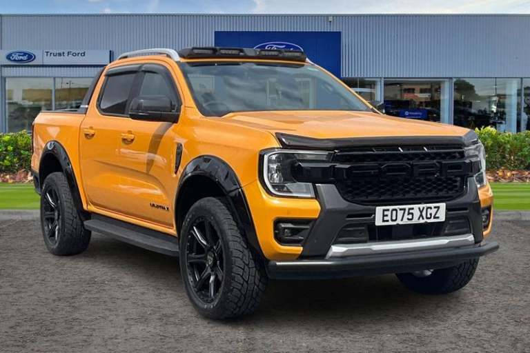 2025 Ford Ranger Wildtrak AUTO 3.0 TD V6 EcoBlue 240ps 4x4 Double Cab Pick Up Automatic Pickup Di...