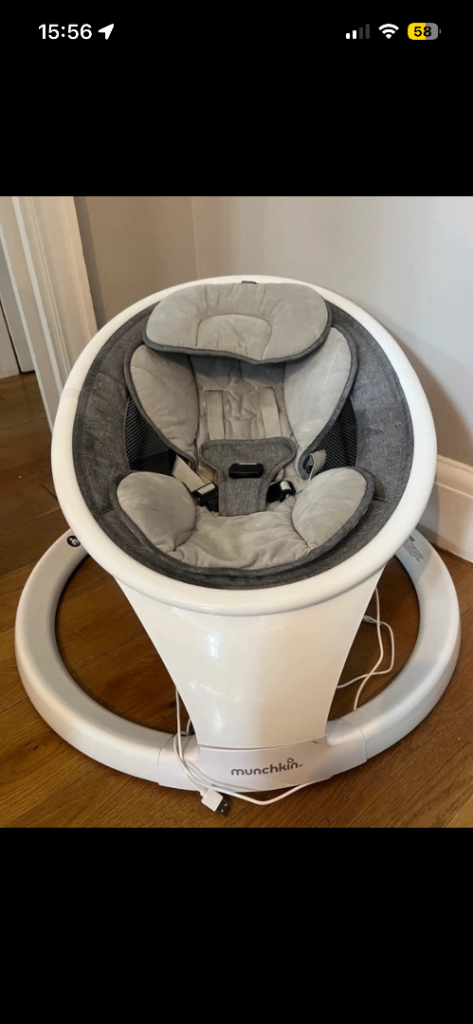 Munchkin baby rocker 