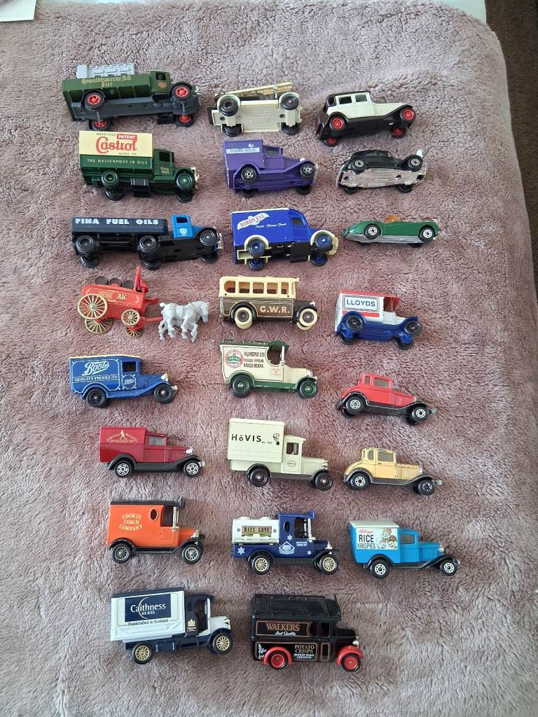 Selection of 23 Vintage Style Vehicles