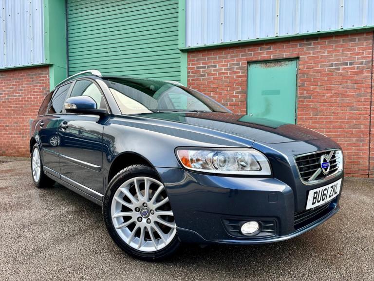 2011 (61) VOLVO V50 1.6 D SE LUX EDITION 78,000 MILES 1 OWNER 17 SERVICES 