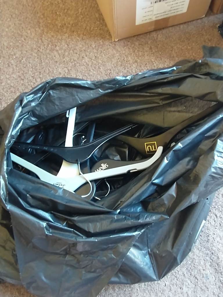 Plastic Clothing Hangers -  Free to Collector