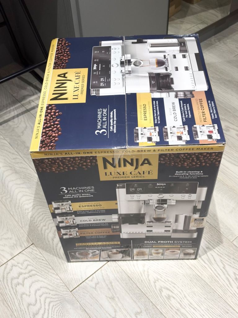 CAN HAND DELIVER,RRP £550 NEW SEALED Ninja Luxe Café Premier coffee Espresso Machine 3 AVAILABLE 