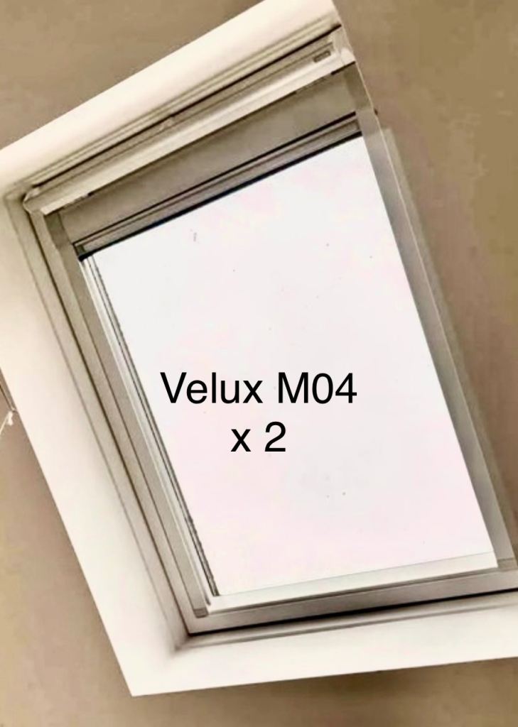 New 2 x Genuine Velux M04 Thermal Blackout Blinds – Brand New