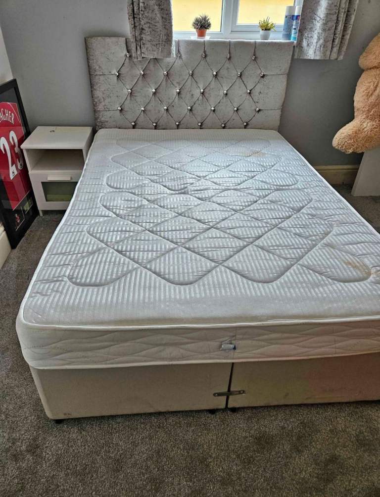 Double bed with mattress for £140 Delivery free