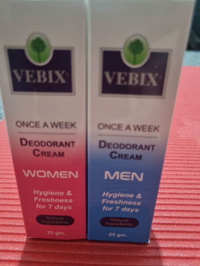 Naturan deodrant once a week
