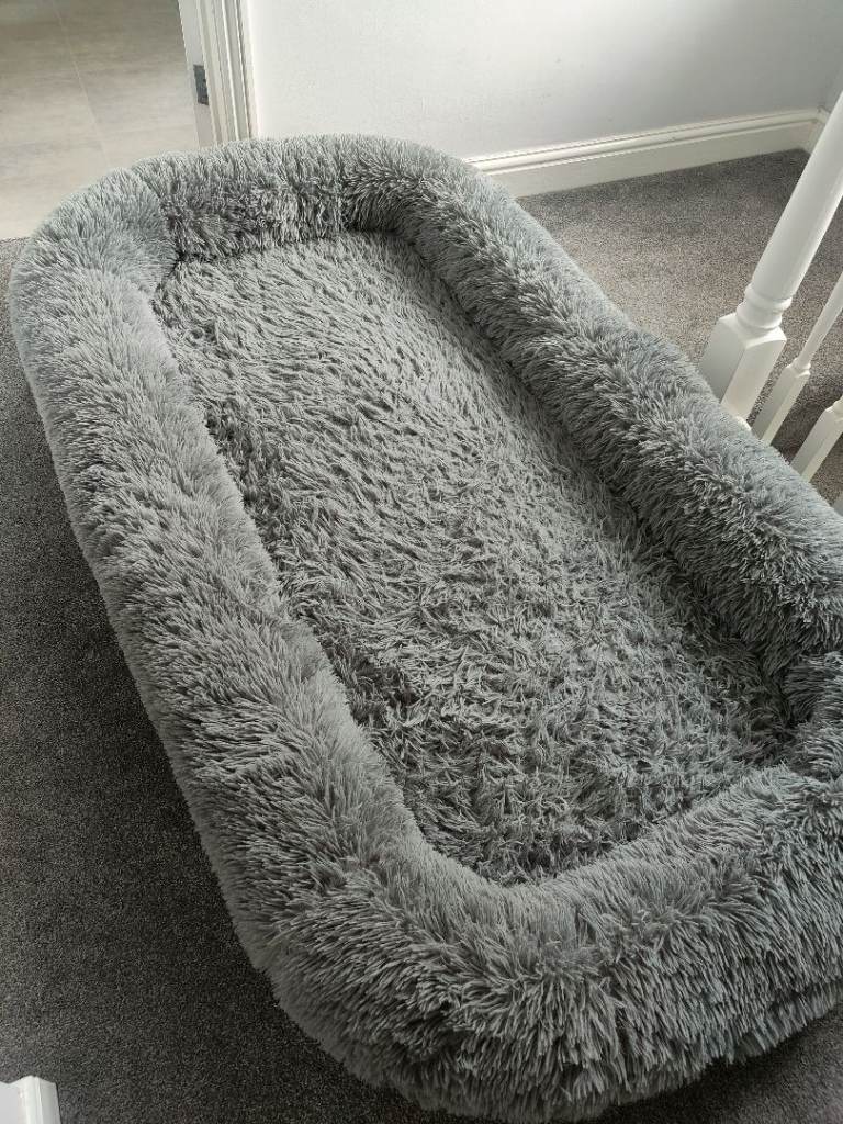 Human dog bed snuggle pod matress