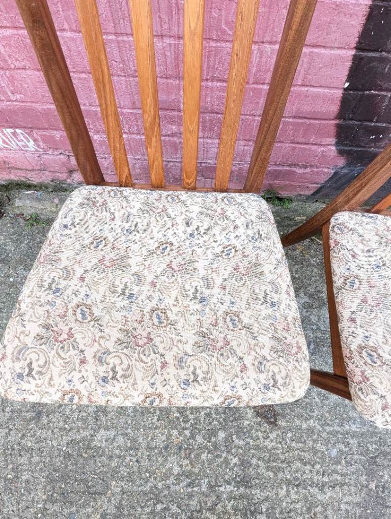 6 Mid Century Teak Chairs by G Plan 