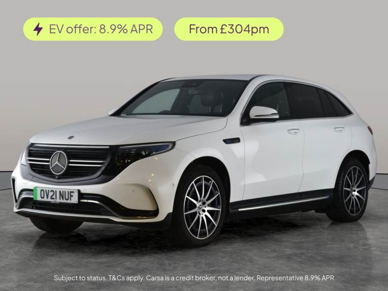 2021 Mercedes-Benz EQC EQC 400 80kWh AMG Line SUV 5dr Electric Auto 4MATIC (408 ps) - HEATED LEAT...