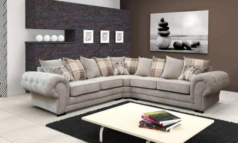 Luxury L Shaped Corner and 3+2 Seater Sofa Set - Free Delivery