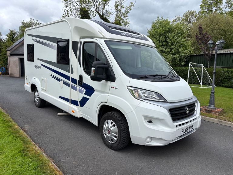 Swift Escape Compact C402 Coach Built Motorhome. 2018 Fiat Ducato. 4 Belts. 3 Berth. Hab Check.