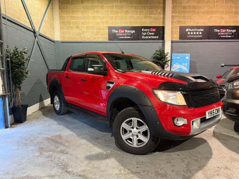 2015 Ford Ranger Pick Up Double Cab Limited 2.2 TDCi 150 4WD Auto PICK UP DIESEL Automatic