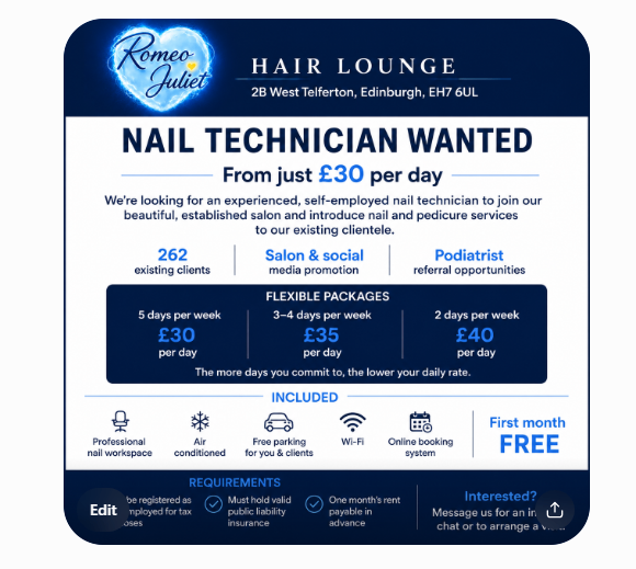 Build Your Nail Business with US!