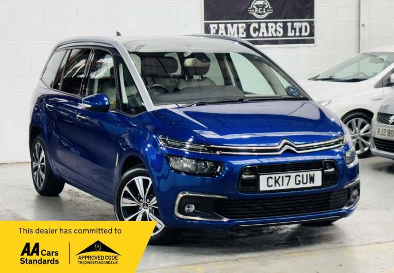 2017 Citroen Grand C4 Picasso 1.6 BlueHDi Flair EAT6 Euro 6 (s/s) 5dr MPV Diesel Automatic