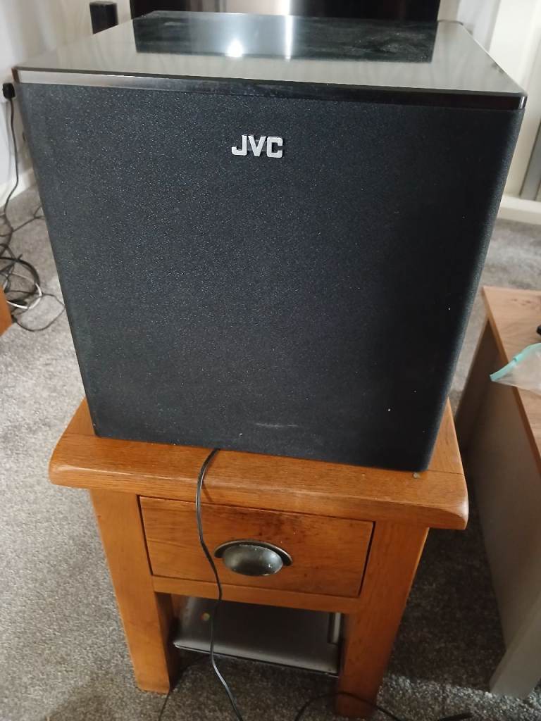 JVC Subwoofer Speaker – Black, Good Condition