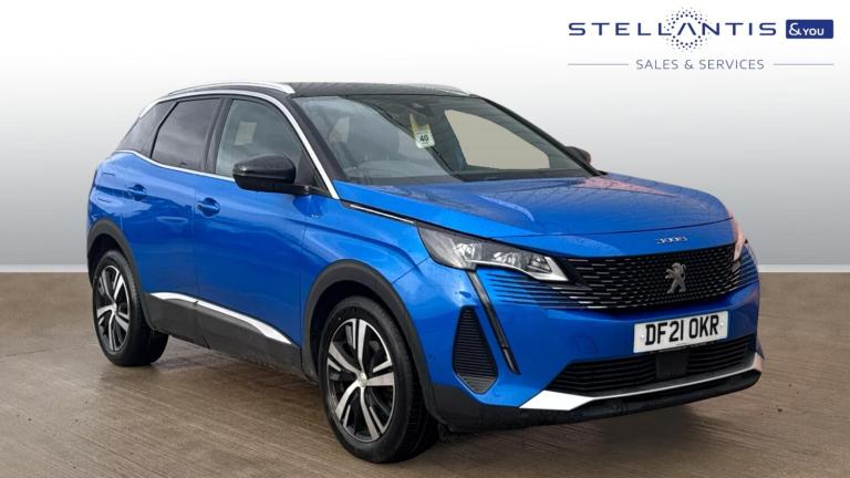 2021 Peugeot 3008 1.5 BlueHDi GT SUV 5dr Diesel Manual Euro 6 (s/s) (130 ps) SUV Diesel Manual
