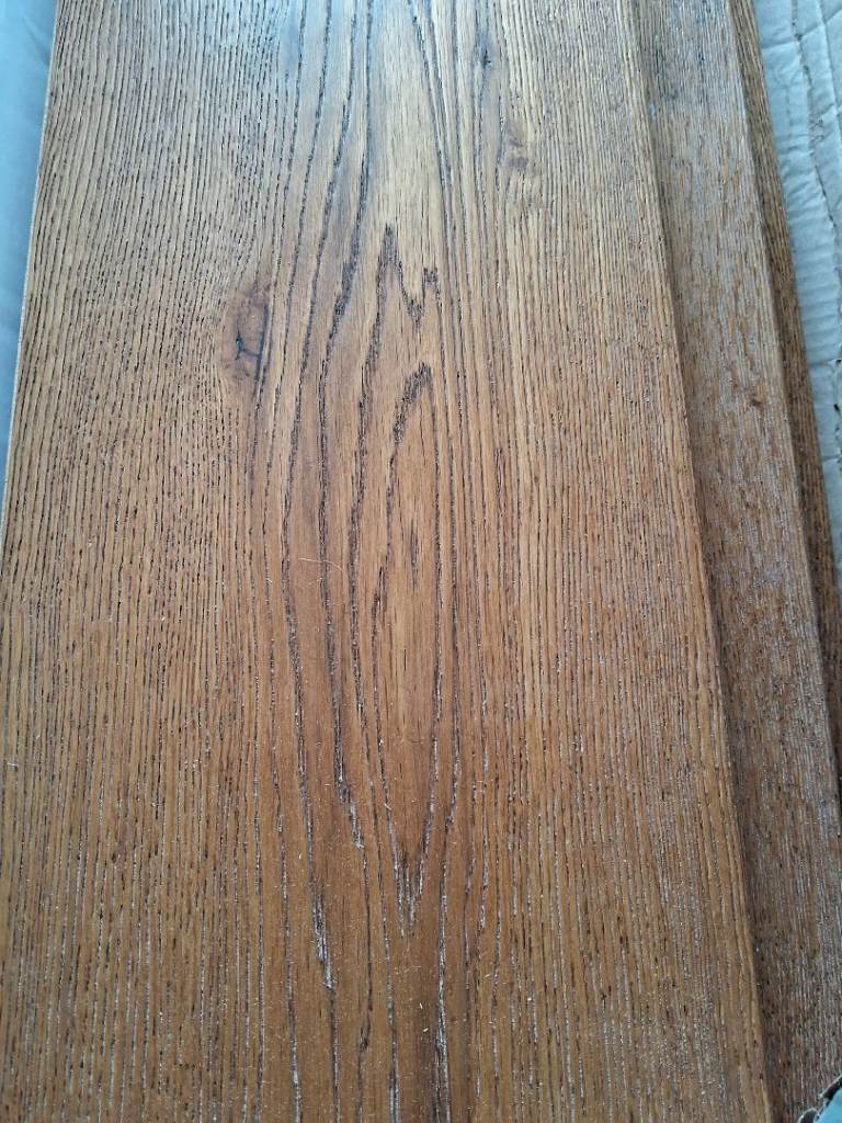 Engineered real wood flooring