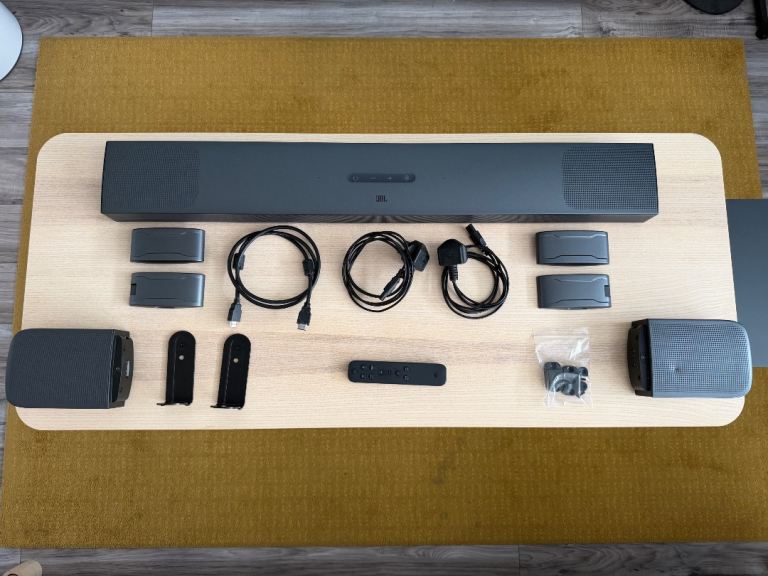 JBL Bar 9.1 Soundbar with Subwoofer and Surround Speakers