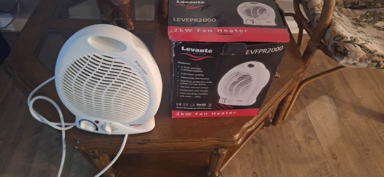 Electric fan heater 