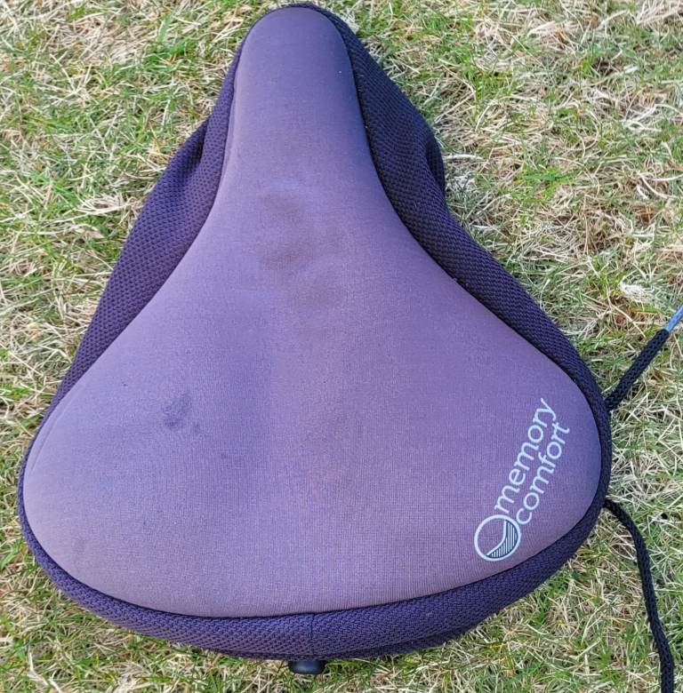 Gel bike seat cover