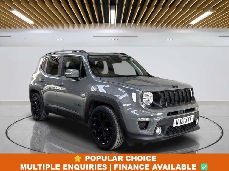 2021 Jeep Renegade 1.0 GSE T3 Night Eagle SUV 5dr Petrol Manual Euro 6 (s/s) (120 ps) ESTATE Petr...