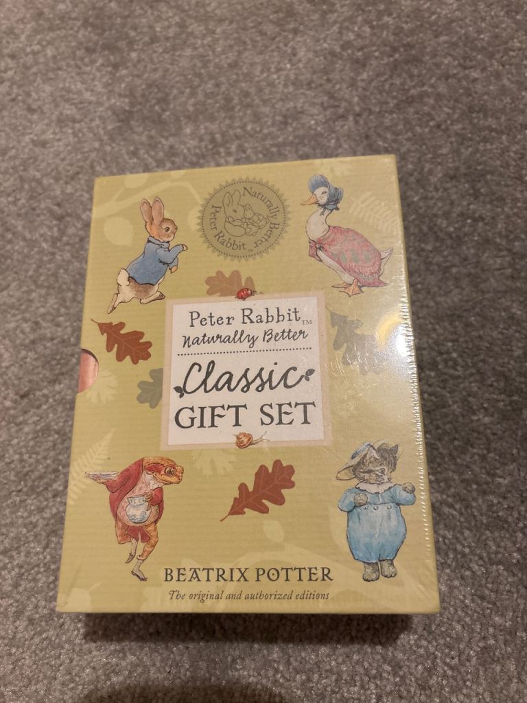Peter Rabbit classic gift set books