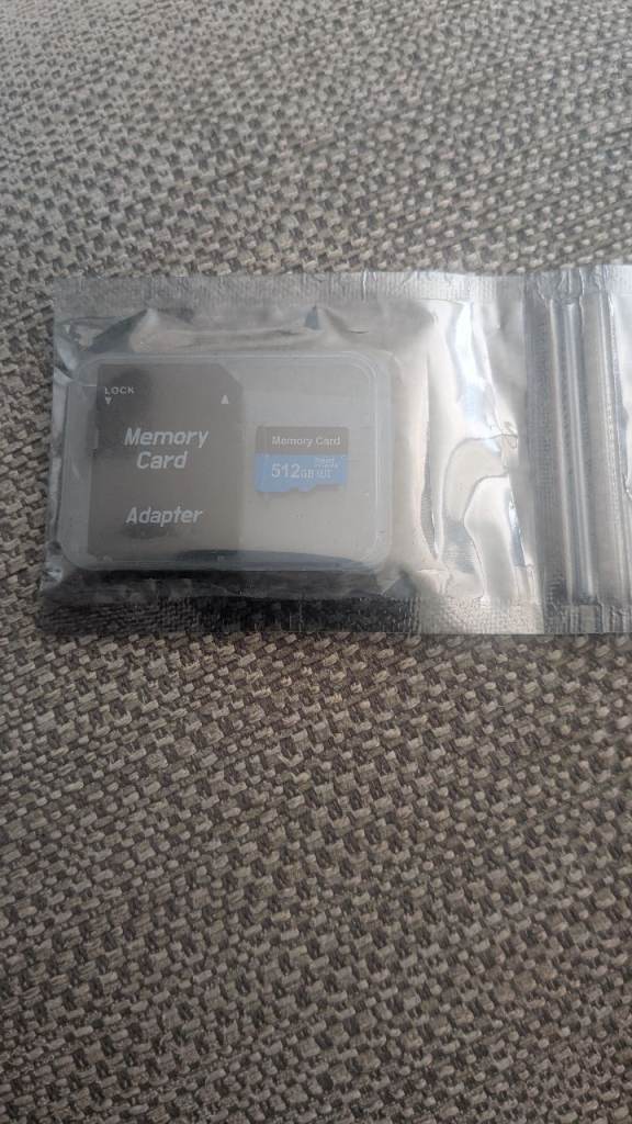 2 x 512gb Micro SD Cards with Adapter New Sealed 