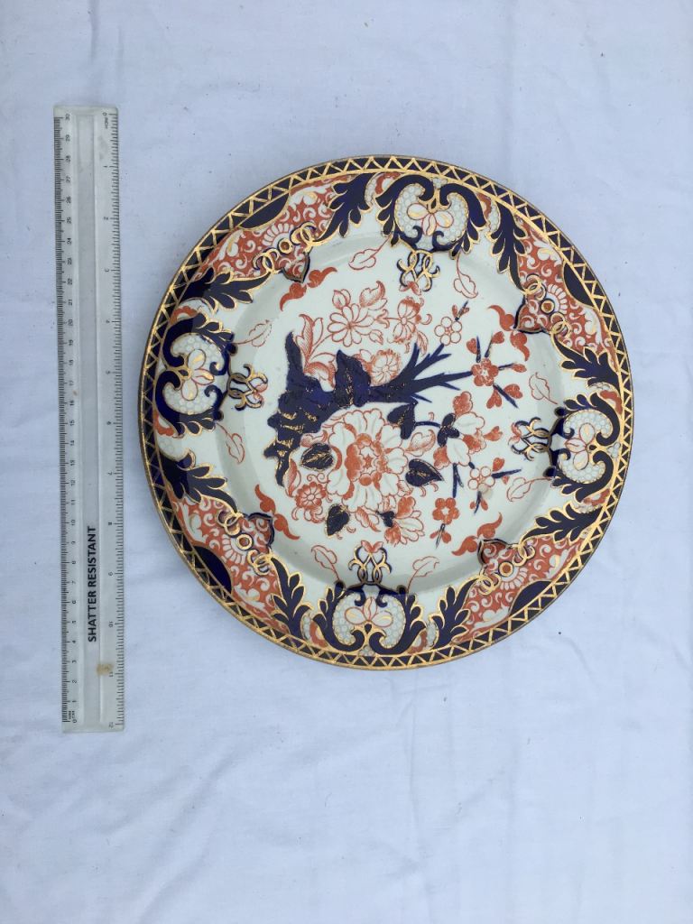 Chinese style dinner plate