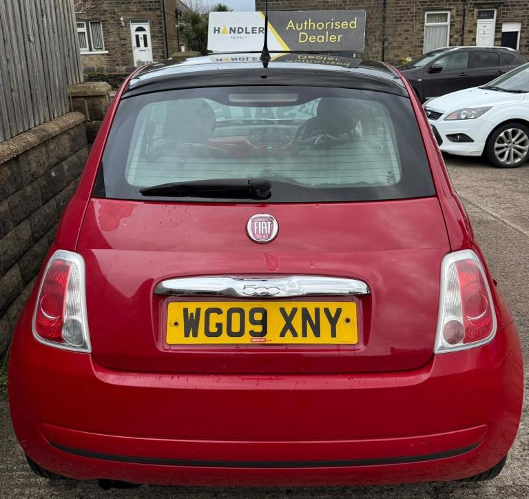 2009 Fiat 500 1.2 Pop Euro 5 (s/s) 3dr HATCHBACK Petrol Manual