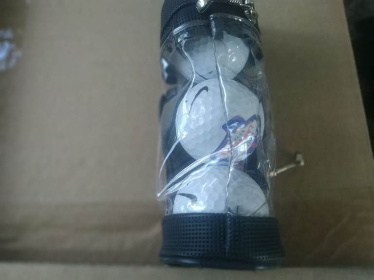 Golf balls all new in packs never used 