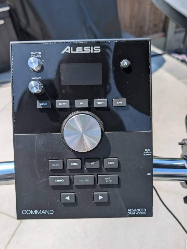 Alesis Command Advanced Drum Kit - Black - Second-hand - Free Sticks.