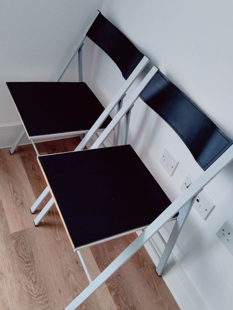High quality Folding chairs real leather 