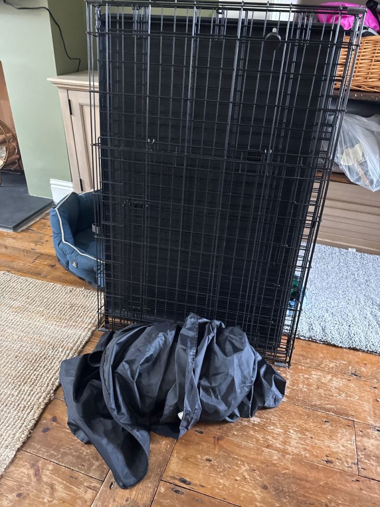 Pets at Home Large Dog Crate with Cover