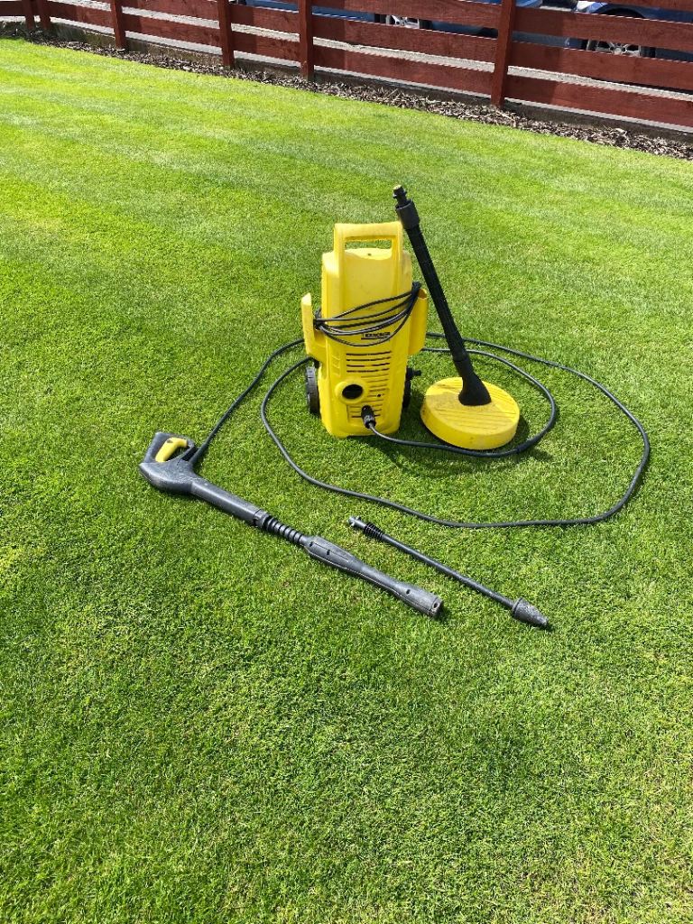Kärcher Pressure Washer with Patio Cleaner – Good Condition