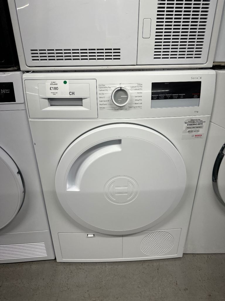 🚚SALE NOW ON🚚BOSCH 8kg CONDENSER TUMBLE DRYER WITH WARRANTY 