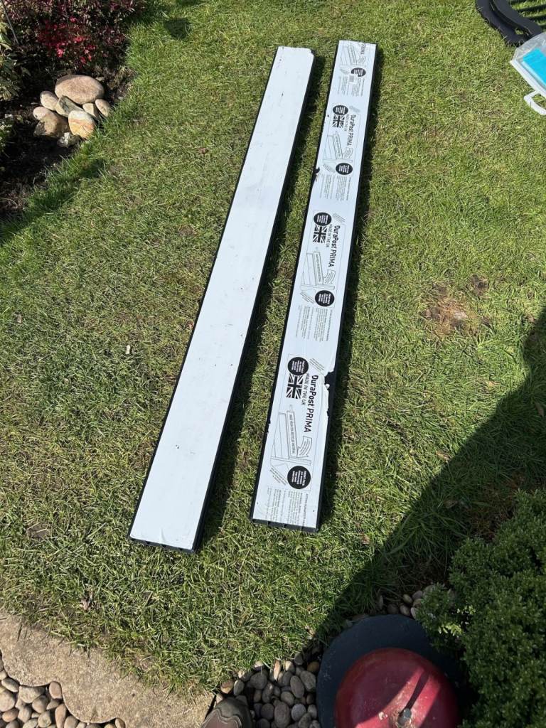 Fence Parts - 2 Durapost Composite Fence or Gravel Boards and Fence U Channel
