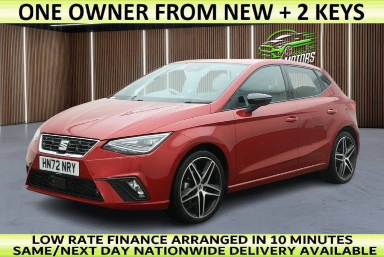 2022 72 SEAT IBIZA 1.0 TSI FR EDITION HATCHBACK 5DR PETROL MANUAL EURO 6 (S/S) (