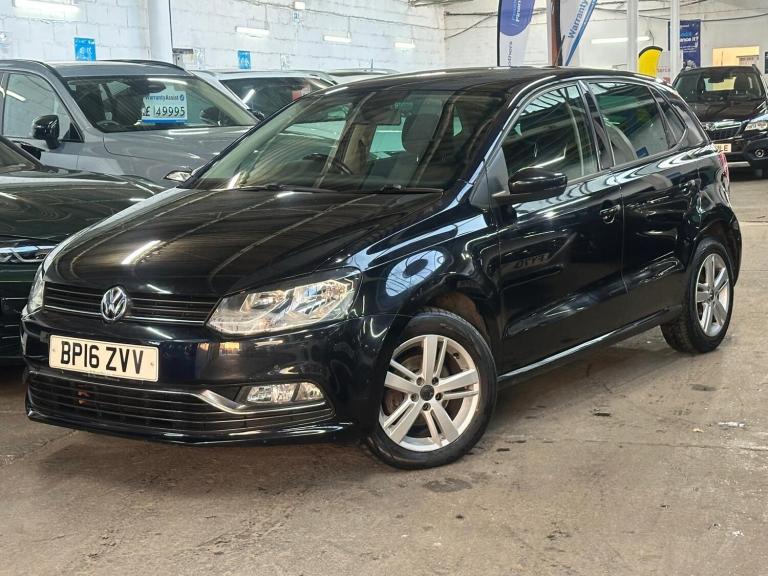 2016 Volkswagen Polo 1.2 TSI BlueMotion Tech Match Hatchback 5dr Petrol Manual Euro 6 (s/s) (90  ...