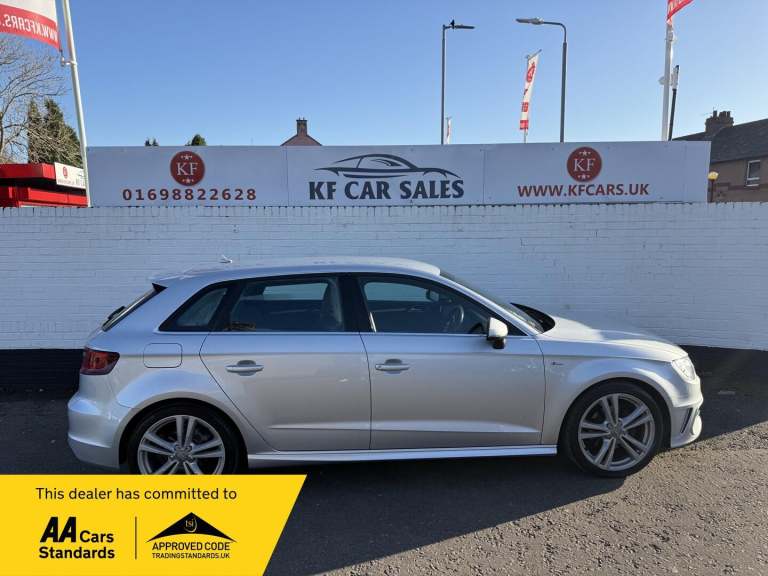 2014 Audi A3 1.6 TDI S line Sportback S Tronic Euro 5 (s/s) 5dr HATCHBACK Diesel Automatic
