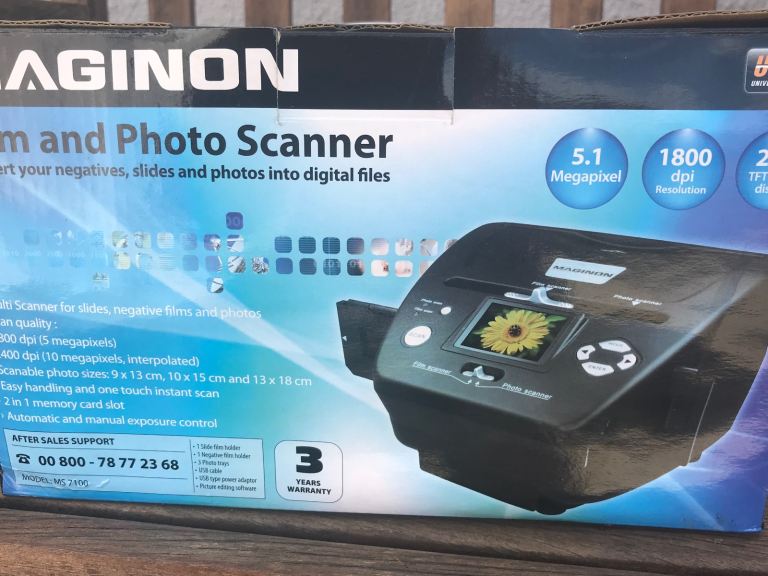 MAGINON Film and Photo Scanner - New in Box