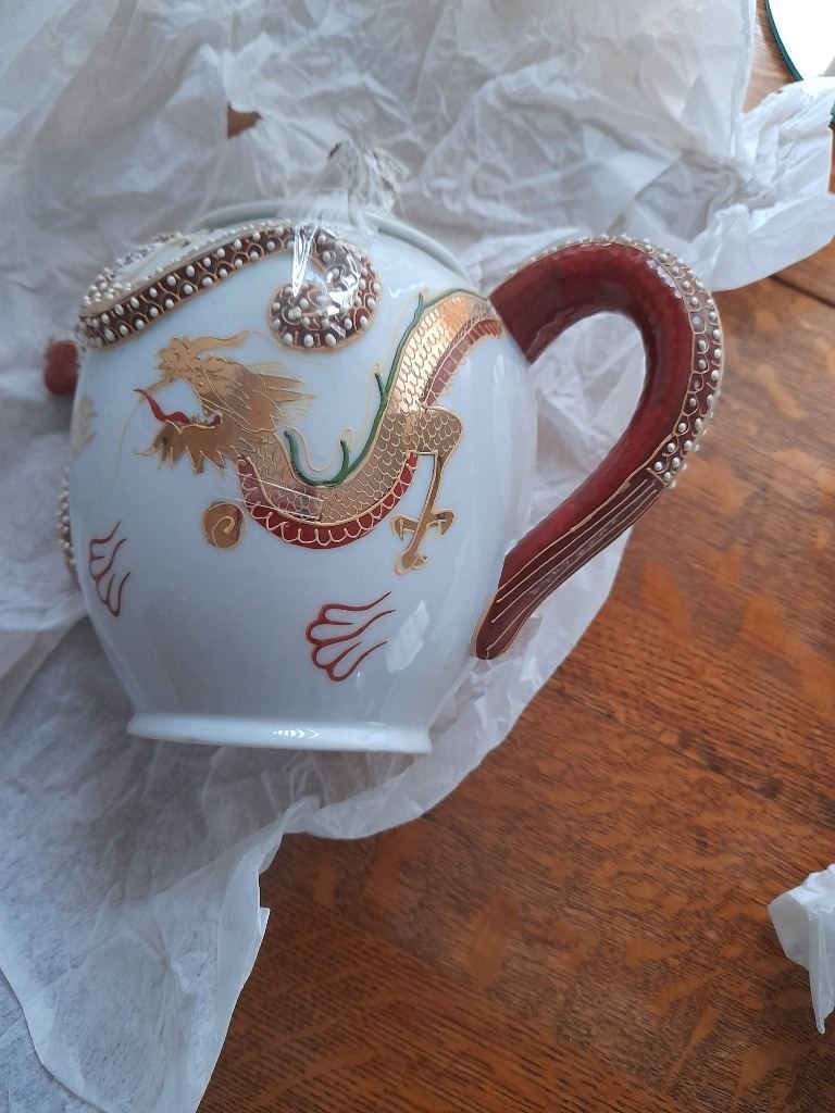 Beautiful old Japanese tea set.perfect 
