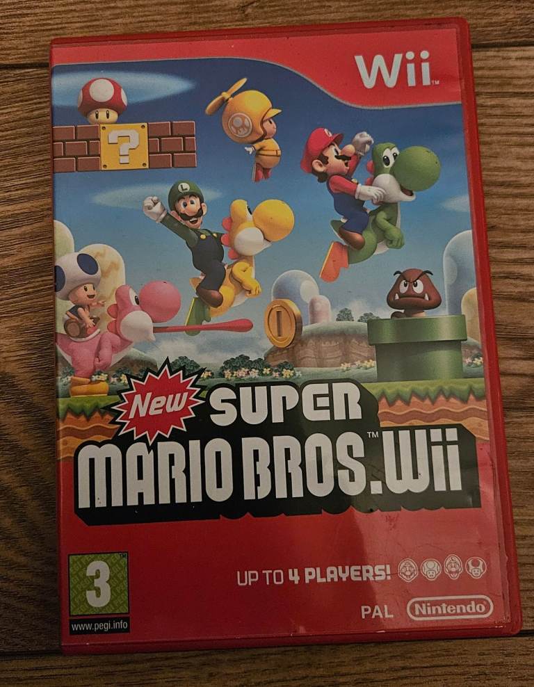 Nintendo Wii: New Super Mario Bros. Wii Game
