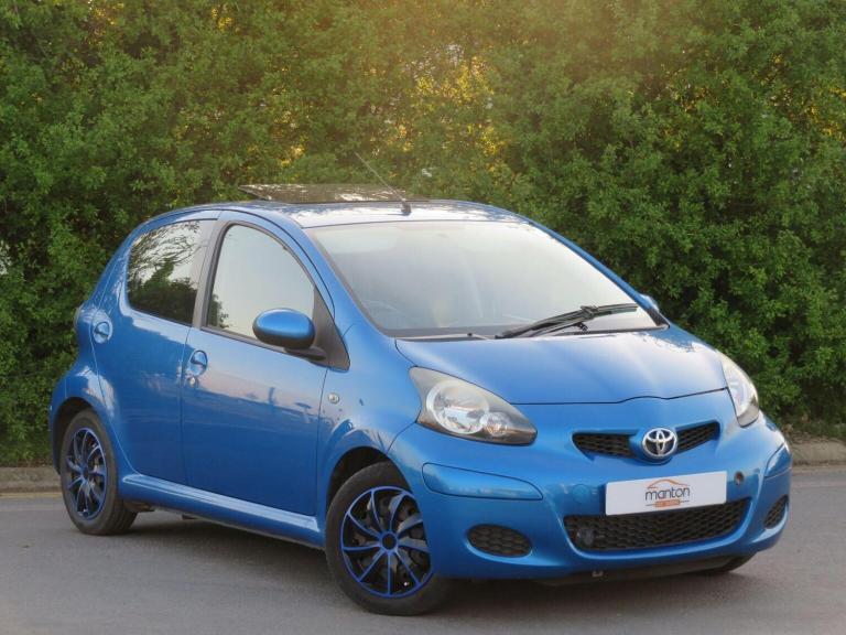 TOYOTA AYGO 1.0 VVT-i Blue MultiMode Euro 5 5dr Blue Automatic Petrol 2010