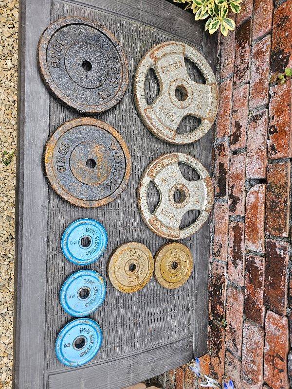 Gym weights plates 