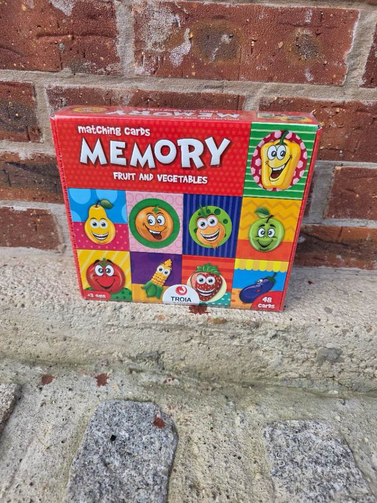 Memory matching cards kids 