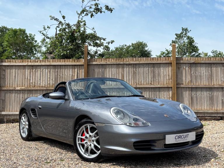 2004 Porsche Boxster 3.2 S 260BHP Manual Seal Grey 43,000 Miles 986 Sports Seats CONVERTIBLE Petr...